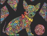 Opakowanie Kolorowanka Welwetowa Colorvelvet A4 Chihuahua