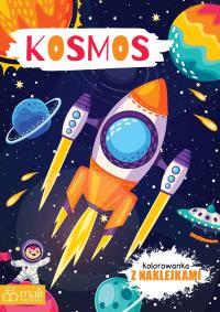Okładka książki Kolorowanka z naklejkami. Kosmos