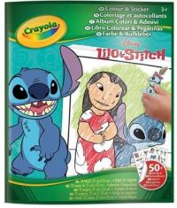Okładka książki Kolorowanka z naklejkami Lilo i Stitch