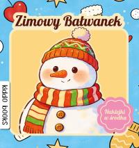 Okładka książki Kolorowanka. Zimowy bałwanek