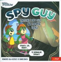 Komiks Spy Guy Trefliki i Spy Guy na tropie lęku. Wydawca: Trefl. Dobreksiazki.pl Opakowanie Komiks Spy Guy Trefliki i Spy Guy na tropie lęku