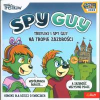 Komiks Spy Guy Trefliki i Spy Guy na tropie zazdrości. Wydawca: Trefl. Dobreksiazki.pl Opakowanie Komiks Spy Guy Trefliki i Spy Guy na tropie zazdrości