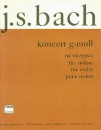 Okładka książki Koncert g-moll na skrzypce