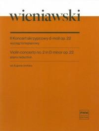 Okładka książki Koncert skrzypcowy d-moll op. 22 wyciąg...