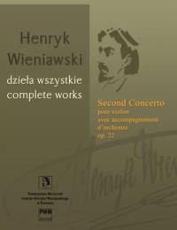 Okładka książki Koncert skrzypcowy na skrzypce i orkiestrę op. 22
