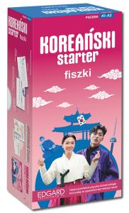 Koreański. Starter. Fiszki. Autor: Opracowanie zbiorowe. Dobreksiazki.pl Okładka książki Koreański. Starter. Fiszki