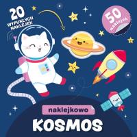 Kosmos. Naklejkowo. Autor: Opracowanie zbiorowe. Dobreksiazki.pl Okładka książki Kosmos. Naklejkowo