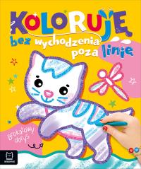 Kotek. Brokatowa kolorowanka. Autor: Kaczyńska Agata. Dobreksiazki.pl Okładka książki Kotek. Brokatowa kolorowanka