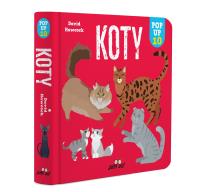 Koty. Autor: Hawcock David. Dobreksiazki.pl Okładka książki Koty