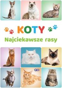 Koty. Najciekawsze rasy. Autor: Opracowanie zbiorowe. Dobreksiazki.pl Okładka książki Koty. Najciekawsze rasy