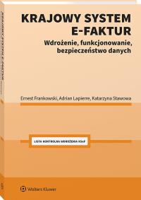 Okładka książki Krajowy system e-faktur