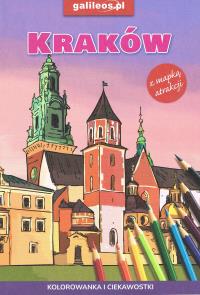 Kraków - kolorowanka. Autor: Praca zbiorowa. Dobreksiazki.pl Okładka książki Kraków - kolorowanka