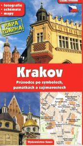 Kraków przewodnik po symbolach wer. czeska. Autor: Opracowanie zbiorowe. Dobreksiazki.pl Okładka książki Kraków przewodnik po symbolach wer. czeska