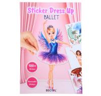 Opakowanie Kreatywna książeczka z naklejkami Sticker Dress Up Ballet A002646