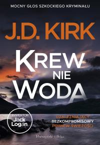 Okładka książki Krew nie woda. Duże litery