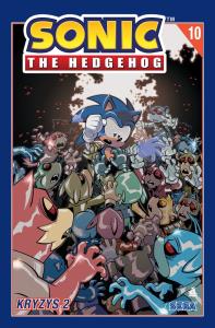 Kryzys 2. Sonic the Hedgehog. Tom 10 wyd. 2025. Autor: Flynn Ian, Tracy Yardley, Lawrence Jack. Dobreksiazki.pl Okładka książki Kryzys 2. Sonic the Hedgehog. Tom 10 wyd. 2025