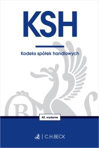 Okładka książki KSH. Kodeks spółek handlowych wyd. 42