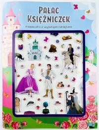 Okładka książki Książeczka z wypukłymi naklejkami. Pałac...