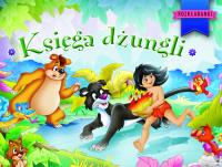 Księga dżungli. Rozkładanki. Autor: Praca zbiorowa. Dobreksiazki.pl Okładka książki Księga dżungli. Rozkładanki