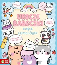 Księga łamigłówek. Urocze babeczki. Autor: Em Bruce. Dobreksiazki.pl Okładka książki Księga łamigłówek. Urocze babeczki