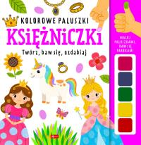 Okładka książki Księżniczki. Kolorowe paluszki
