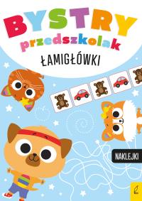 Okładka książki Łamigłówki. Bystry przedszkolak