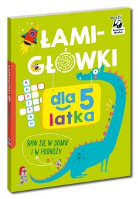 Łamigłówki dla 5-latka. Kapitan Nauka. Autor: Opracowanie zbiorowe. Dobreksiazki.pl Okładka książki Łamigłówki dla 5-latka. Kapitan Nauka