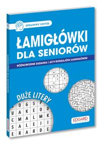 Okładka książki Łamigłówki dla seniorów