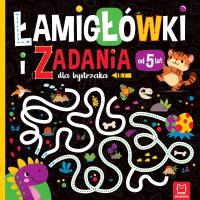 Łamigłówki i zadania dla bystrzaka od 5 lat. Autor: Beata Karlik. Dobreksiazki.pl Okładka książki Łamigłówki i zadania dla bystrzaka od 5 lat