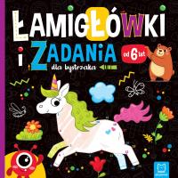 Łamigłówki i zadania dla bystrzaka od 6 lat. Autor: Beata Karlik. Dobreksiazki.pl Okładka książki Łamigłówki i zadania dla bystrzaka od 6 lat