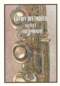 Okładka książki Łatwy Beethoven na flet z fortepianem