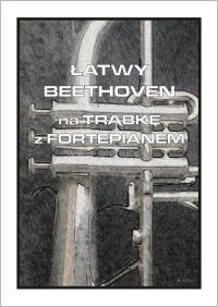 Okładka książki Łatwy Beethoven na trąbkę z fortepianem