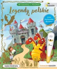 Legendy polskie. Wyszukaj i poznaj. Seria z piórem Kakadu. Autor: Liljana Bardijewska. Dobreksiazki.pl Okładka książki Legendy polskie. Wyszukaj i poznaj. Seria z piórem Kakadu
