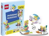 Lego Books. Build&Fold crafts zwierzaki słodziaki. Autor: Ameet Polska. Dobreksiazki.pl Okładka książki Lego Books. Build&Fold crafts zwierzaki słodziaki