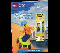 Lego City Wyzwanie w skateparku LNC-6033. Autor: Opracowanie zbiorowe. Dobreksiazki.pl Okładka książki Lego City Wyzwanie w skateparku LNC-6033