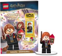Lego Harry Potter zabawa magią. Autor: Opracowanie zbiorowe. Dobreksiazki.pl Okładka książki Lego Harry Potter zabawa magią