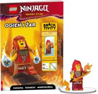 Lego ninjago. Ogień i żar. Autor: Opracowanie zbiorowe. Dobreksiazki.pl Okładka książki Lego ninjago. Ogień i żar