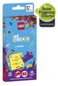 Okładka książki Lego Recreate. Karty Wyzwań. Ocean