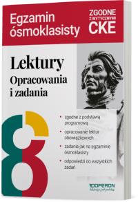 Lektury na egzaminie ósmoklasisty Opracowania. Autor: Praca zbiorowa. Dobreksiazki.pl Okładka książki Lektury na egzaminie ósmoklasisty Opracowania