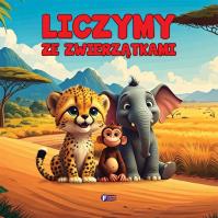 Liczymy ze zwierzątkami. Autor: Praca zbiorowa. Dobreksiazki.pl Okładka książki Liczymy ze zwierzątkami