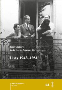Okładka książki Listy 1943-1981