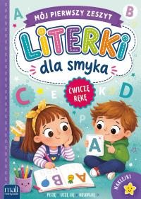 Okładka książki Literki dla smyka. Mój pierwszy zeszyt
