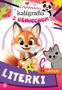Okładka książki Literki. Kaligrafia z uśmiechem