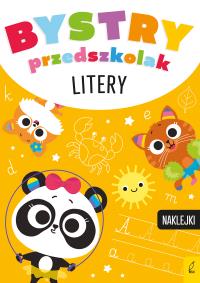 Okładka książki Litery. Bystry przedszkolak