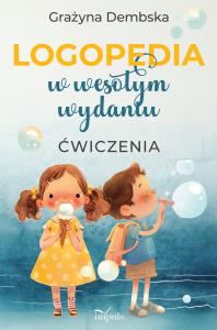 Okładka książki LOGOPEDIA w wesołym wydaniu ćwiczenia