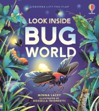 Look Inside Bug World. Autor: Minna Lacey. Dobreksiazki.pl Okładka książki Look Inside Bug World