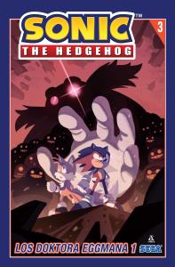 Los doktora Eggmana 1. Sonic the Hedgehog Tom 3 wyd. 2025. Autor: Flynn Ian, Tracy Yardley, Adam Bryce Thomas. Dobreksiazki.pl Okładka książki Los doktora Eggmana 1. Sonic the Hedgehog Tom 3 wyd. 2025