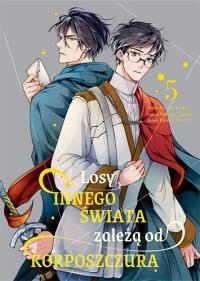 Losy innego świata zależą od korposzczura. Tom 5. Autor: Wakatsu Yatsuki, Kazuki Irodori, Kikka Oohashi. Dobreksiazki.pl Okładka książki Losy innego świata zależą od korposzczura. Tom 5