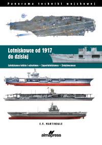 Okładka książki Lotniskowce od 1917 do dzisiaj