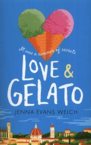 Love & Gelato. Autor: Jenna Evans Welch. Dobreksiazki.pl Okładka książki Love & Gelato